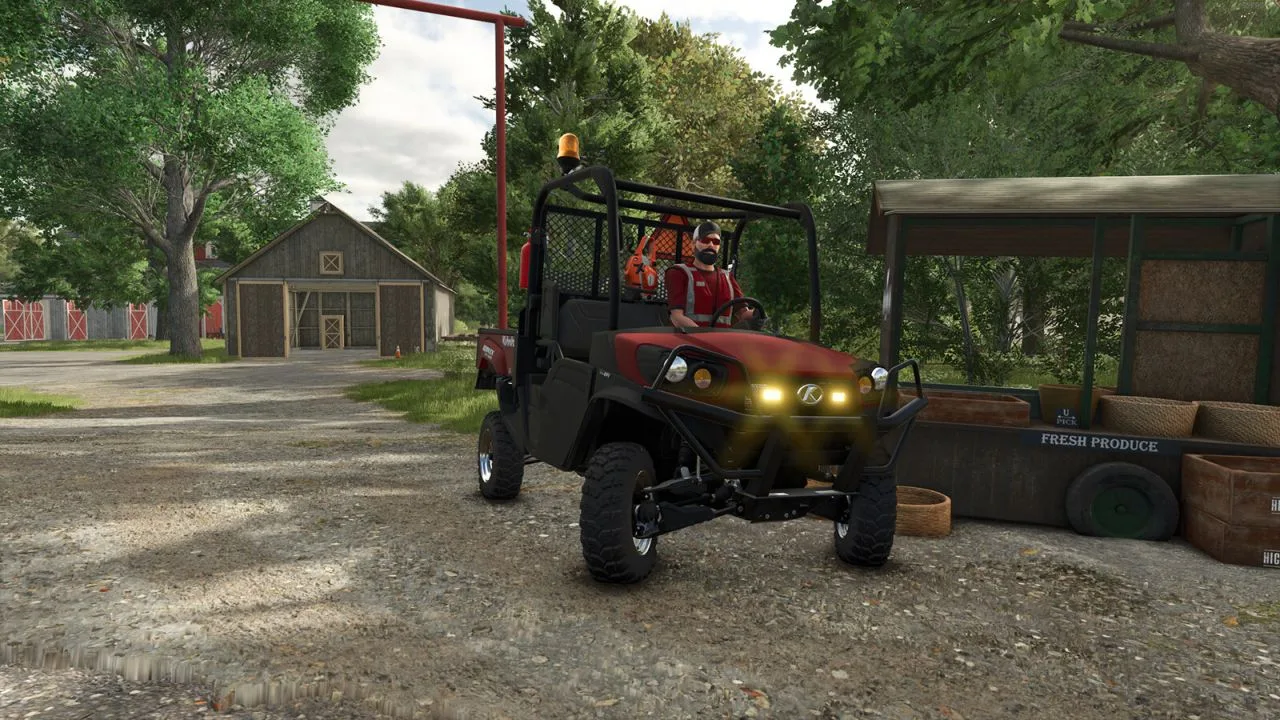 Kubota XG850 Sidekick FS25 - screenshot 3