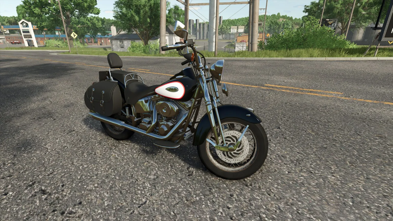 Harley-Davidson Heritage Springer 2002 FS25 - screenshot 3