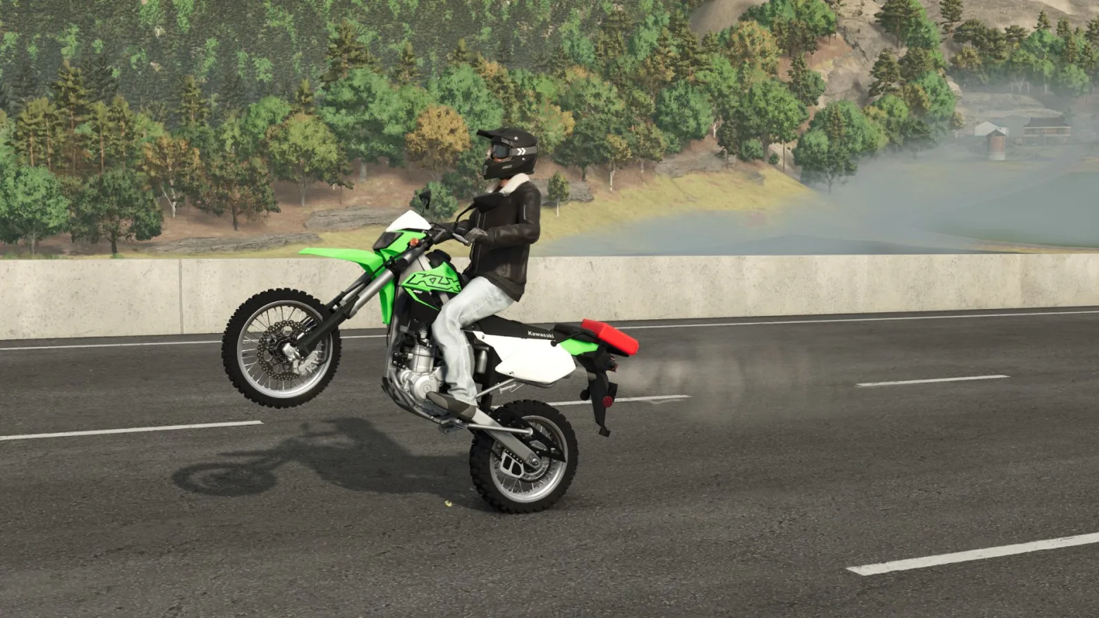 2023 Kawasaki KLX 300 FS25 - screenshot 1