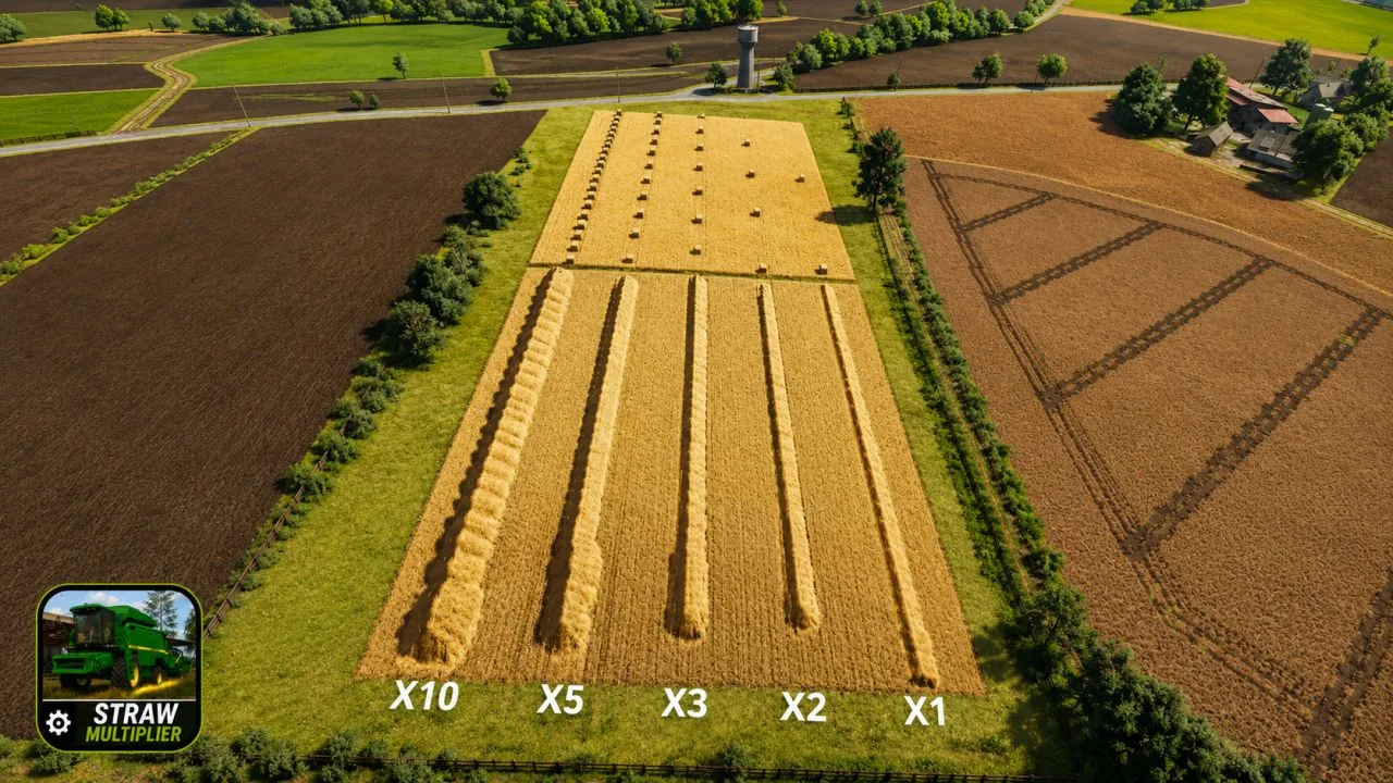 Increase straw yield FS25 - screenshot 1