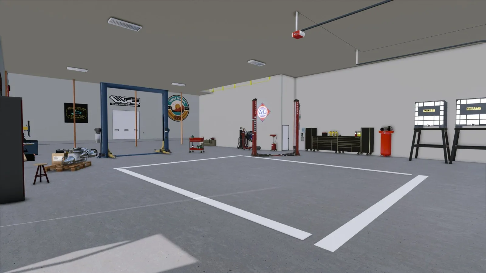 Large Work Shop & Storage Facility FS25 - screenshot 2