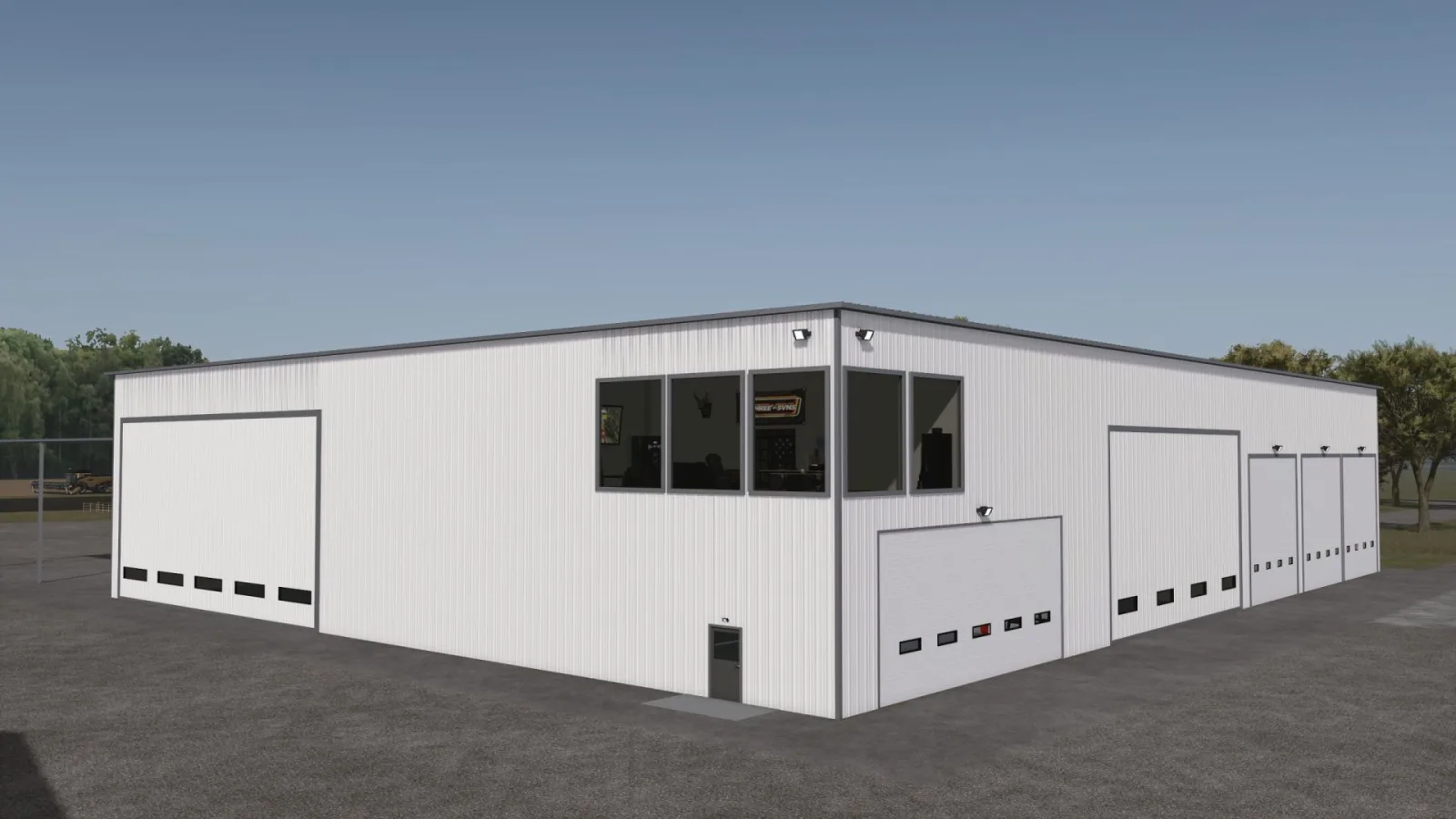 Large Work Shop & Storage Facility FS25 - screenshot 1