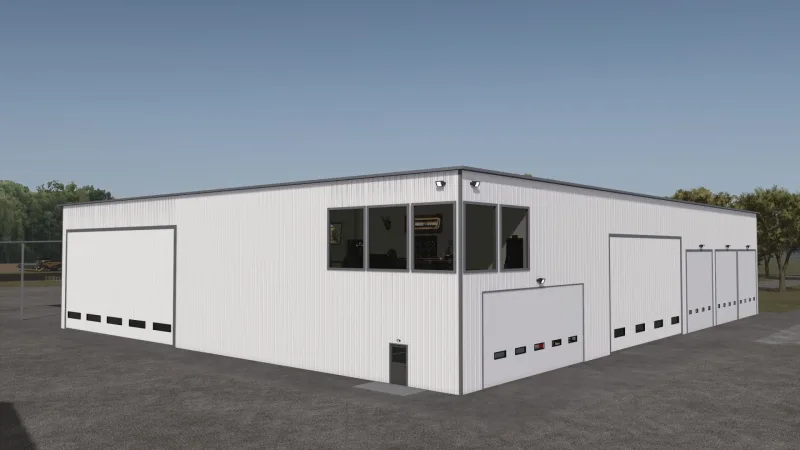 Large Work Shop & Storage Facility FS25