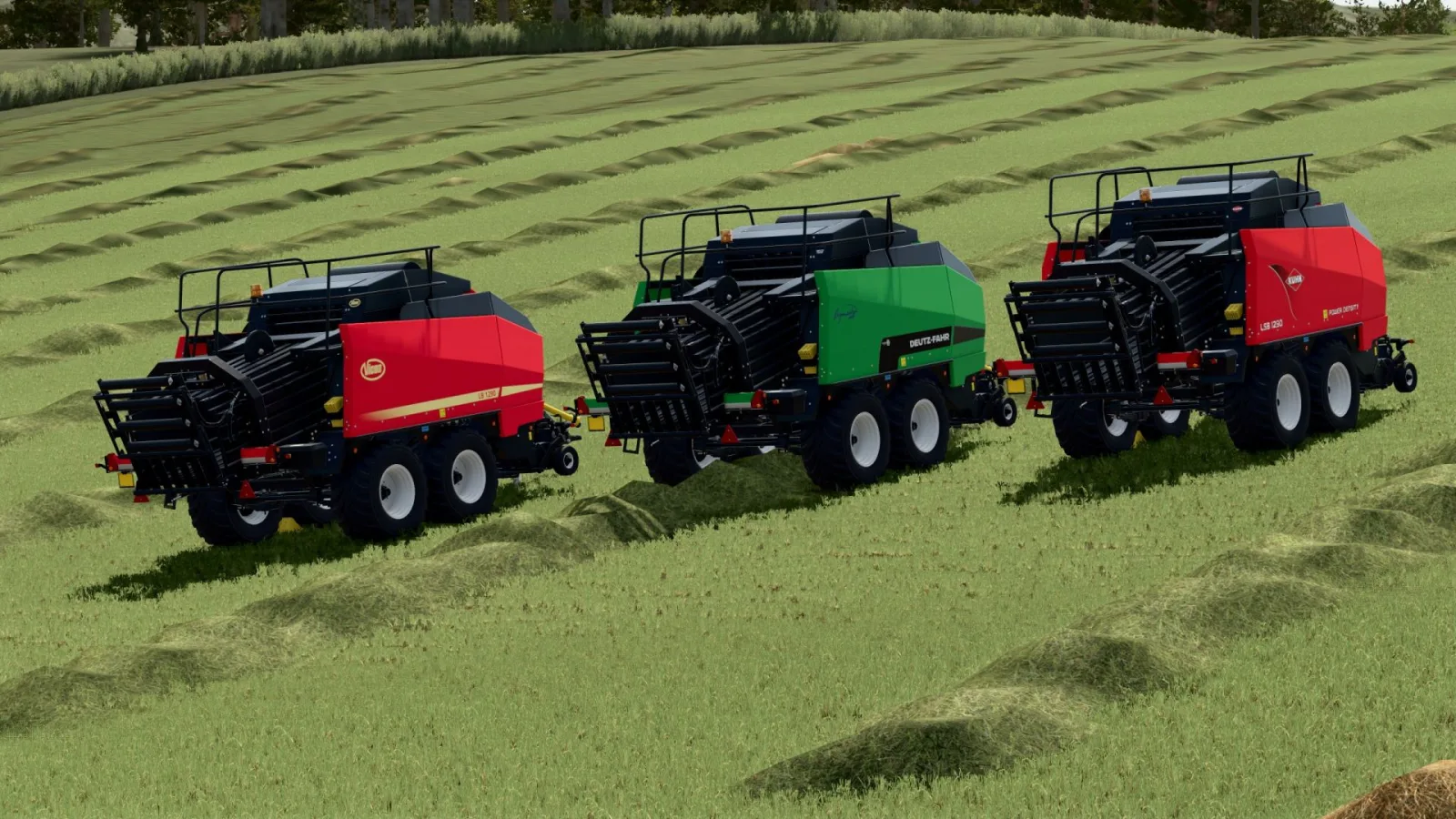 Kuhn/Deutz/Vicon Square Baler Pack FS25 - screenshot 3