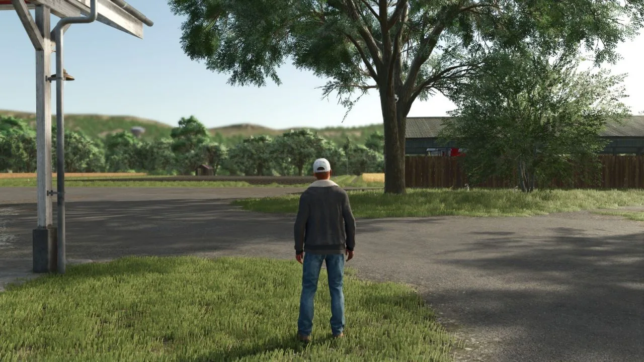 50% Navigation HUD Map FS25 - screenshot 1