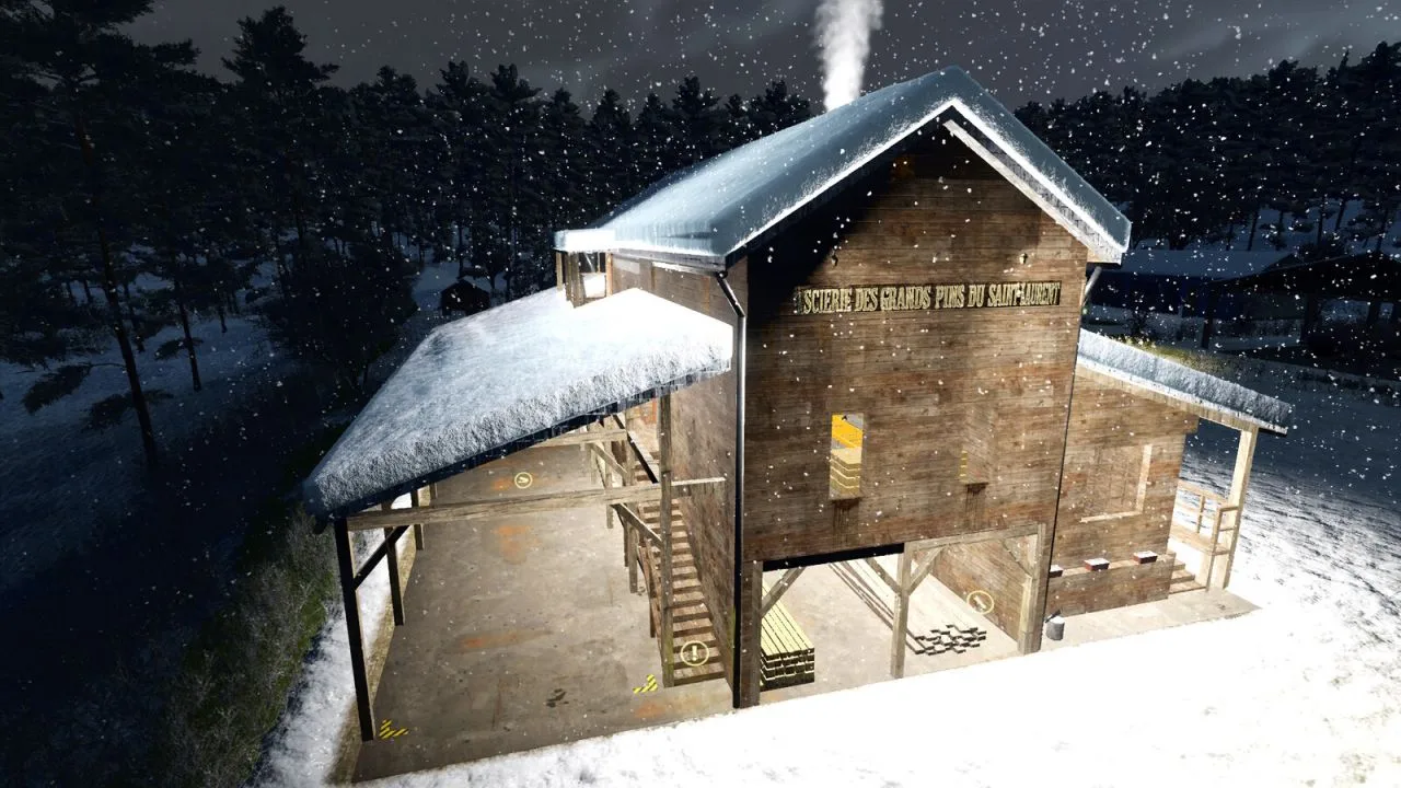 Old Canadian Saw Mill FS25 - screenshot 2