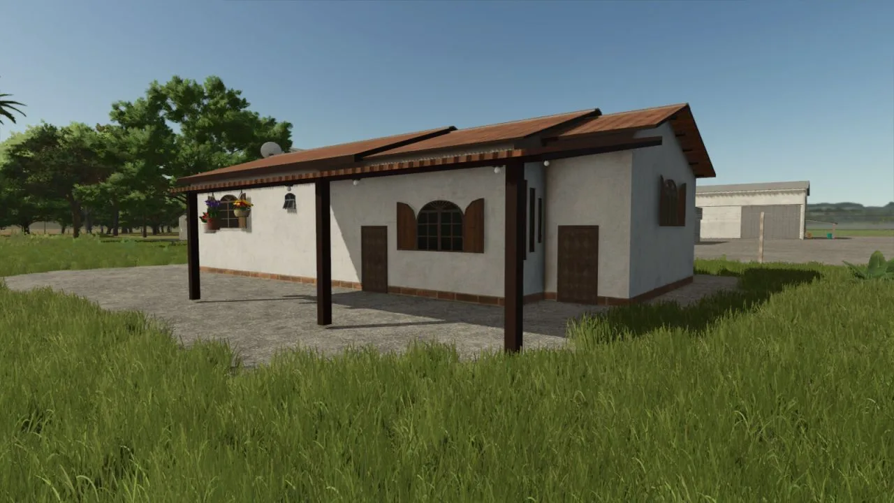 Arrozeira Border House FS25 - screenshot 3