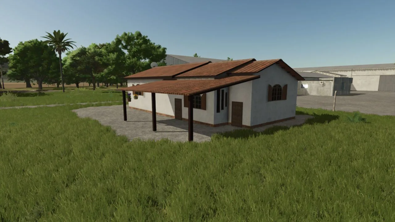 Arrozeira Border House FS25 - screenshot 1