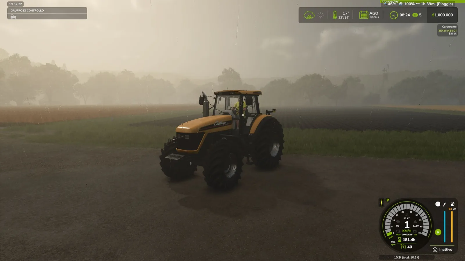 Realistic Weather Lite FS25 - screenshot 2