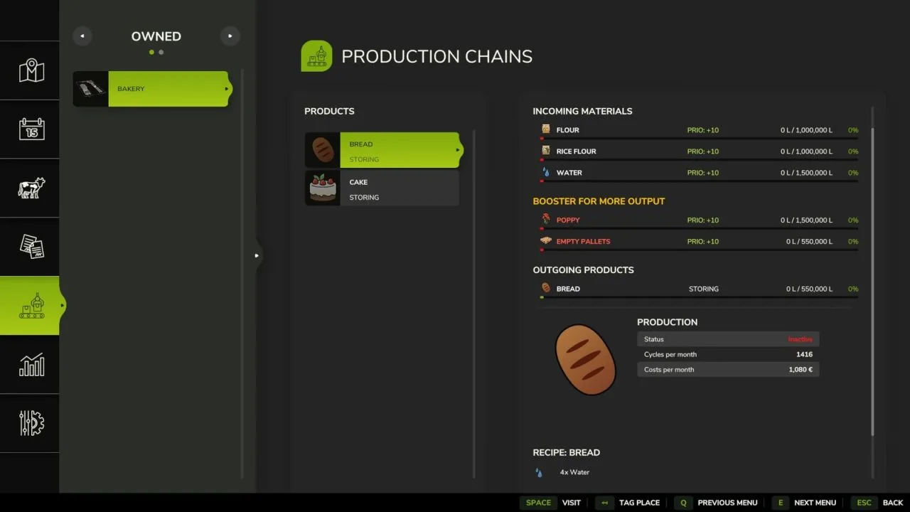 Production Booster System FS25 - screenshot 2