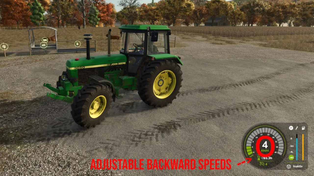 Reverse Cruise Control FS25 - screenshot 3