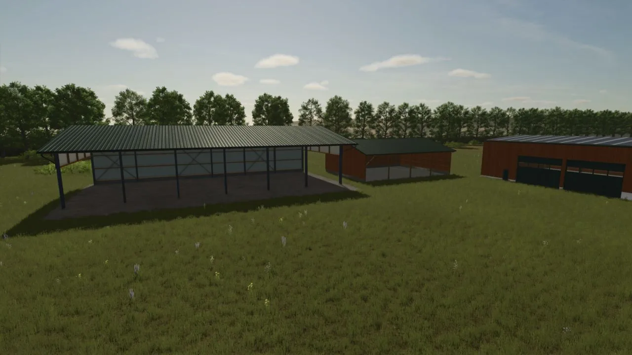 Hoermann Building Pack 4 FS25 - screenshot 1