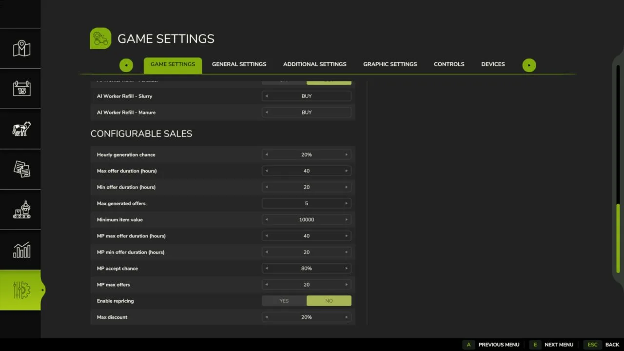 Configurable Sales FS25 - screenshot 2
