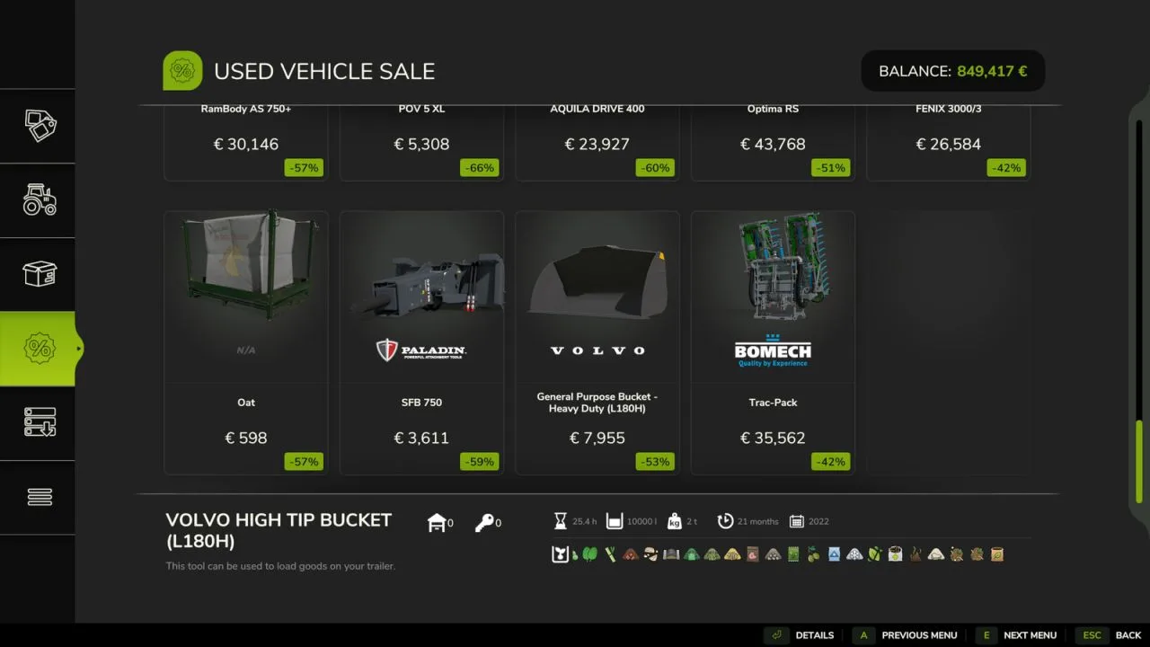 Configurable Sales FS25 - screenshot 3