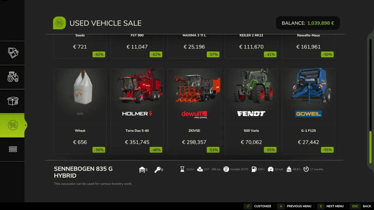 Configurable Sales FS25 - screenshot 1
