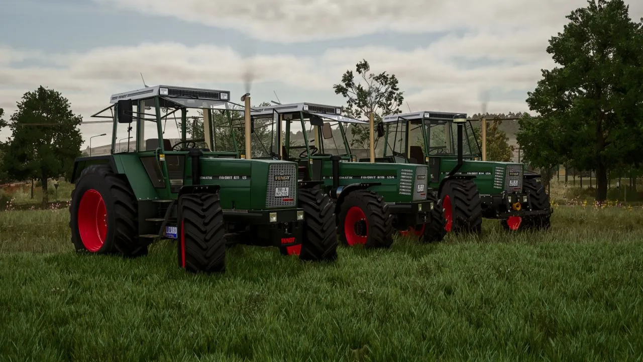 Fendt 611/615/LS/LSA FS25 - screenshot 1