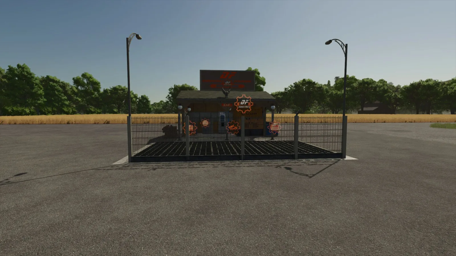 DF INDUSTRIES transshipment terminal (high-tech sales station) FS25 - screenshot 2