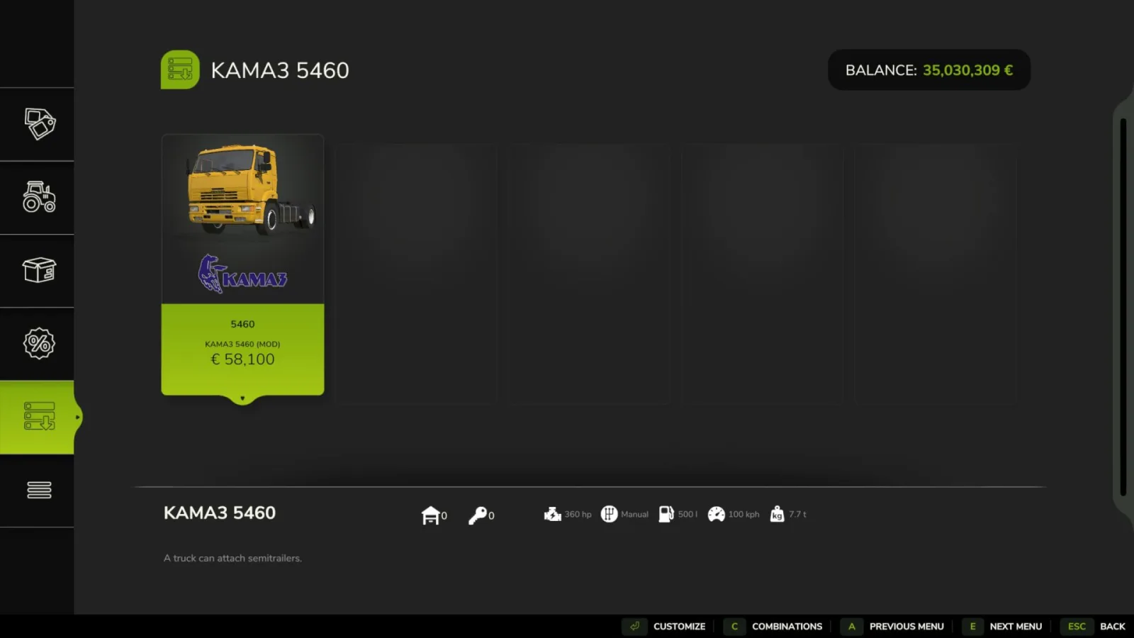 Kamaz 5460 FS25 - screenshot 2