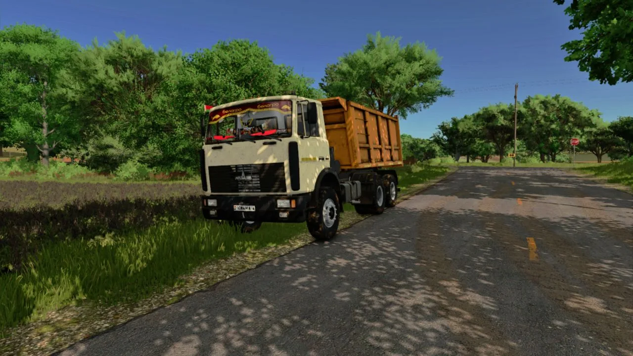 MAZ 5516 FS25 - screenshot 1