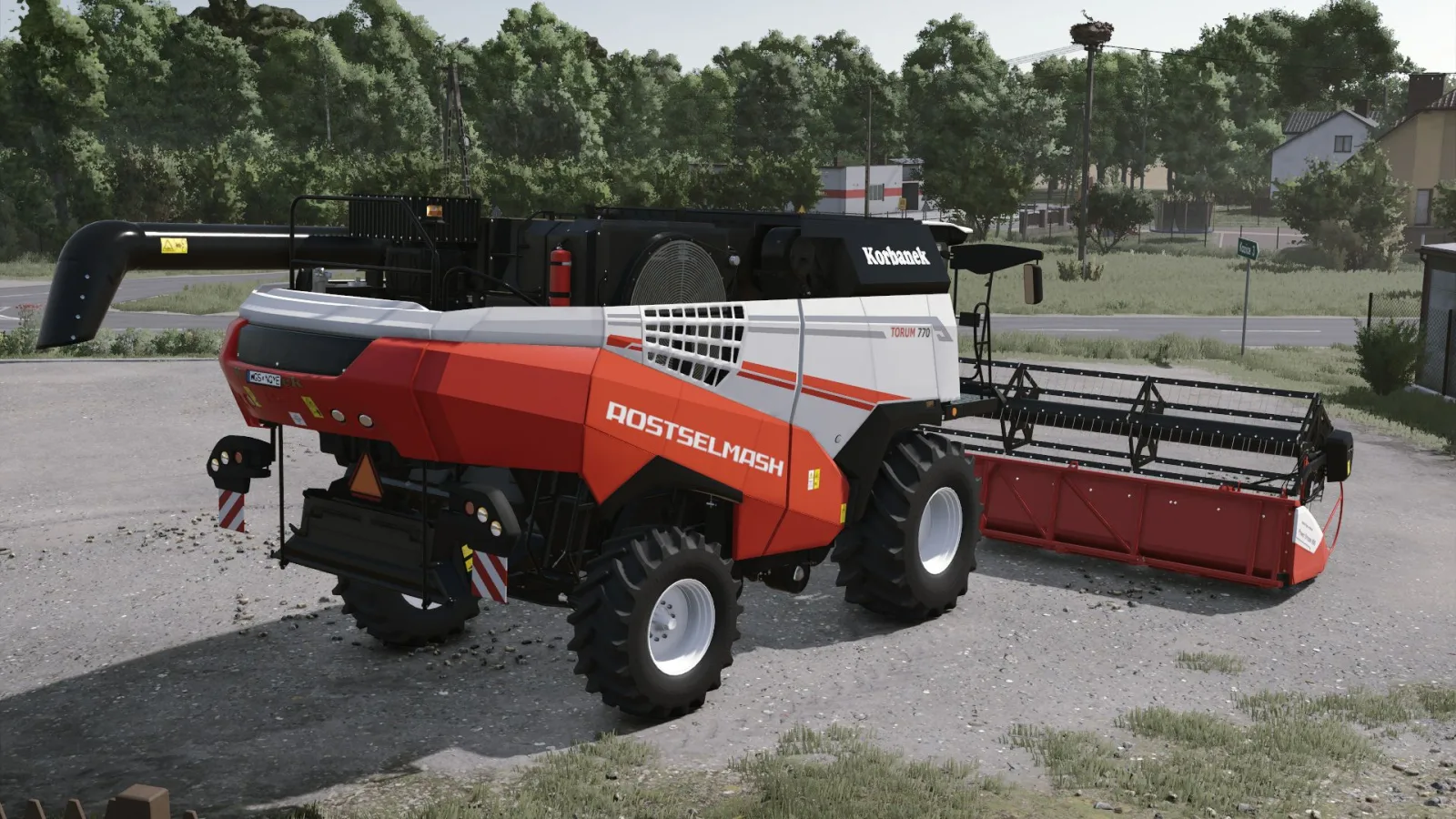 Rostselmash Torum 770 Korbanek FS25