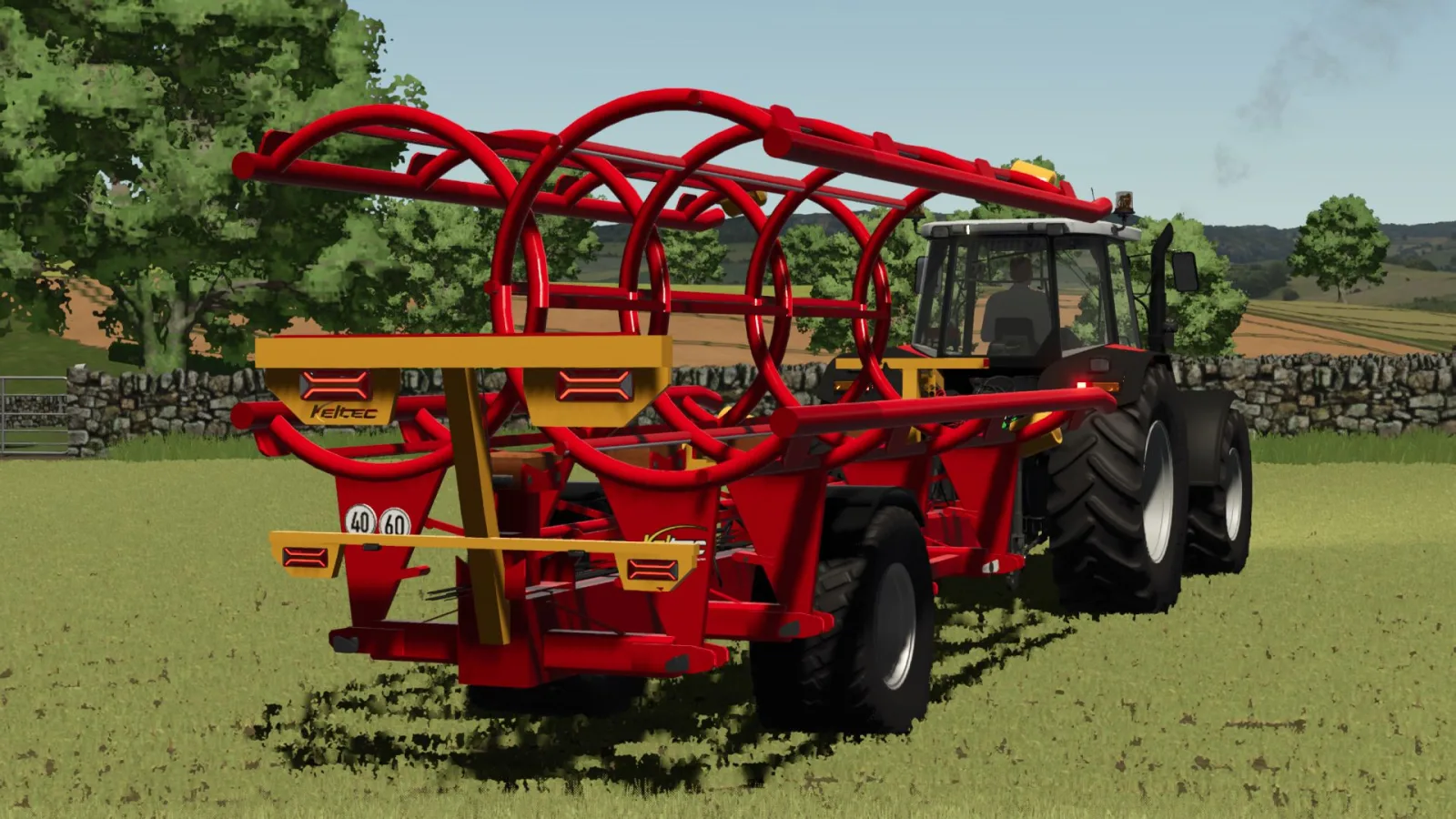 Keltec 8 bale chaser FS25 - screenshot 3