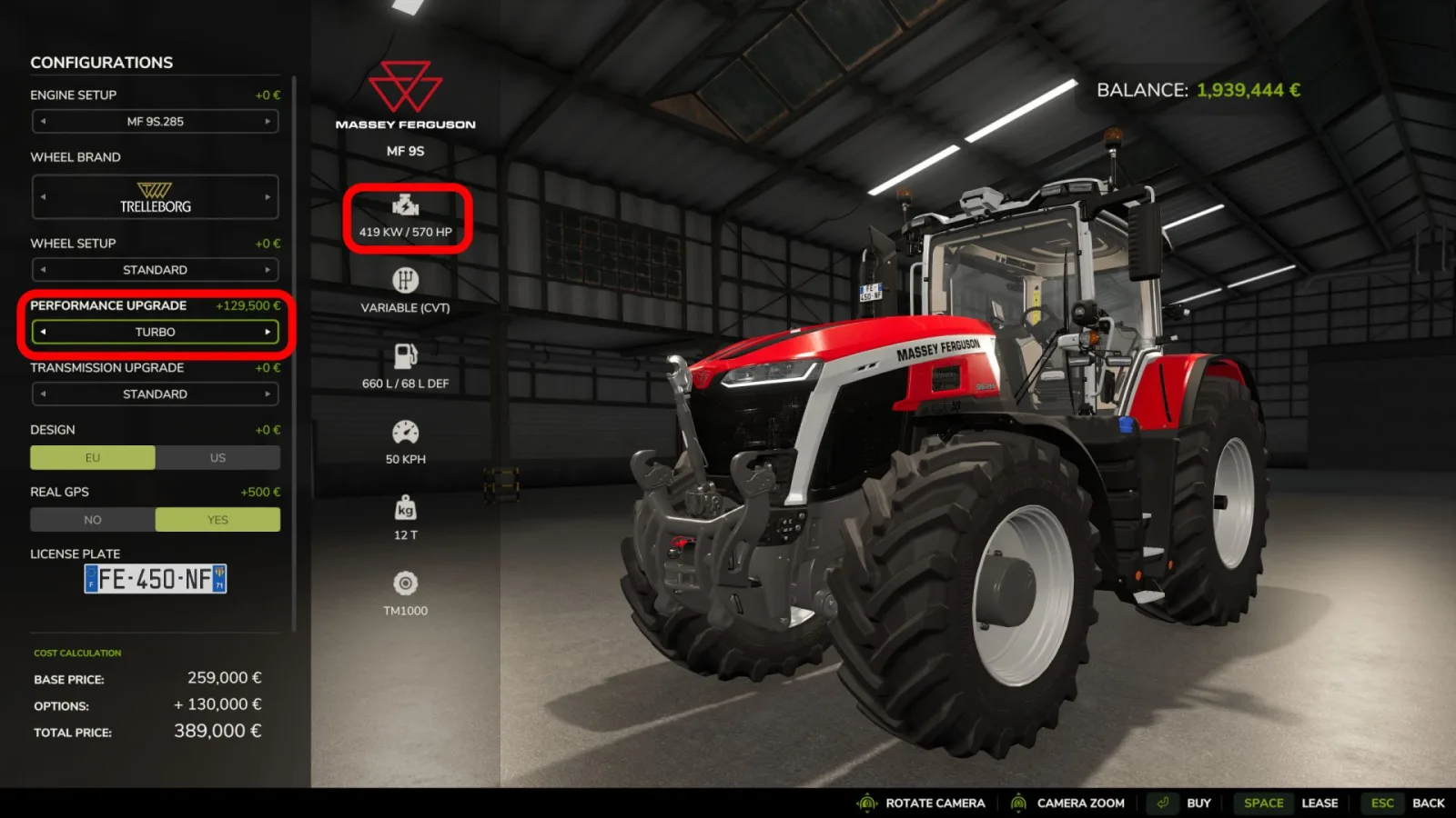 Performance Upgrades FS25 - screenshot 2