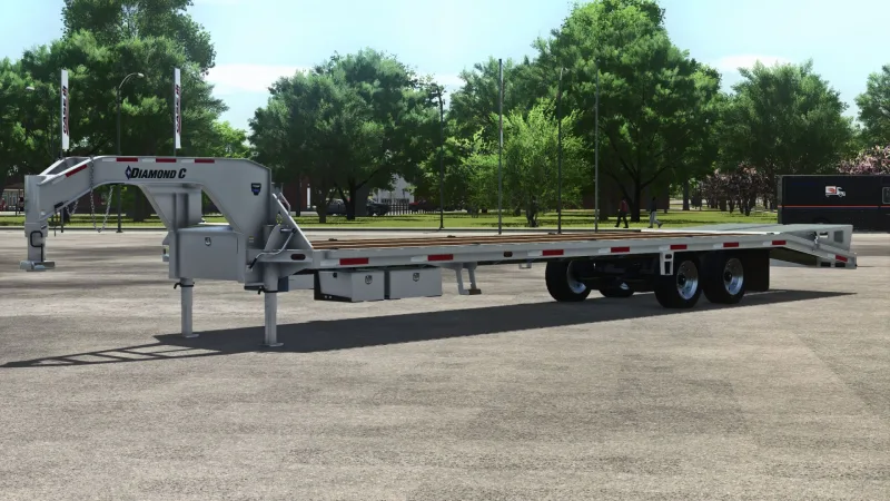 Diamond C FMAX210 40′ Gooseneck Trailer FS25