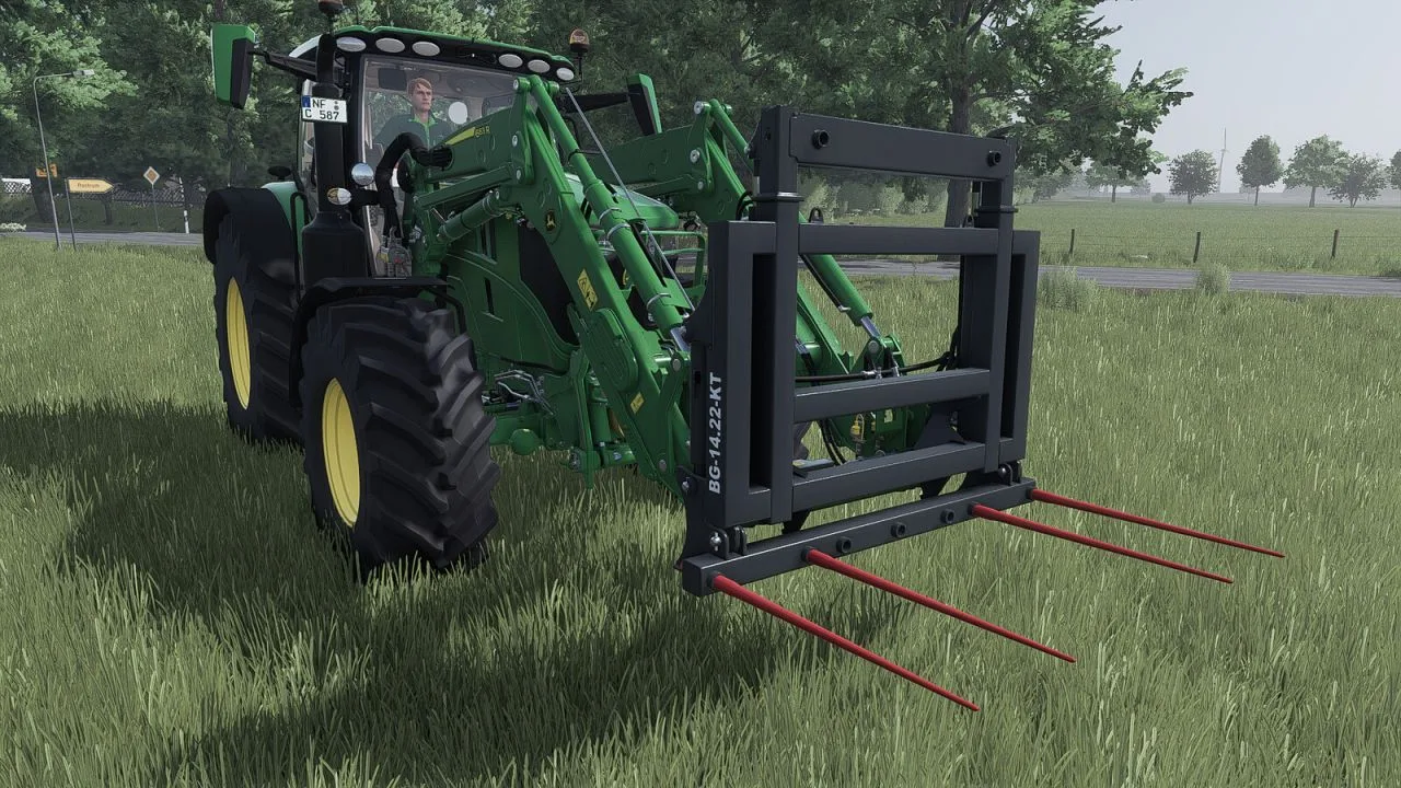 Relt Bale Fork FS25 - screenshot 1