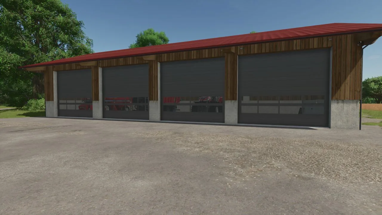 Machine Hall FS25 - screenshot 1