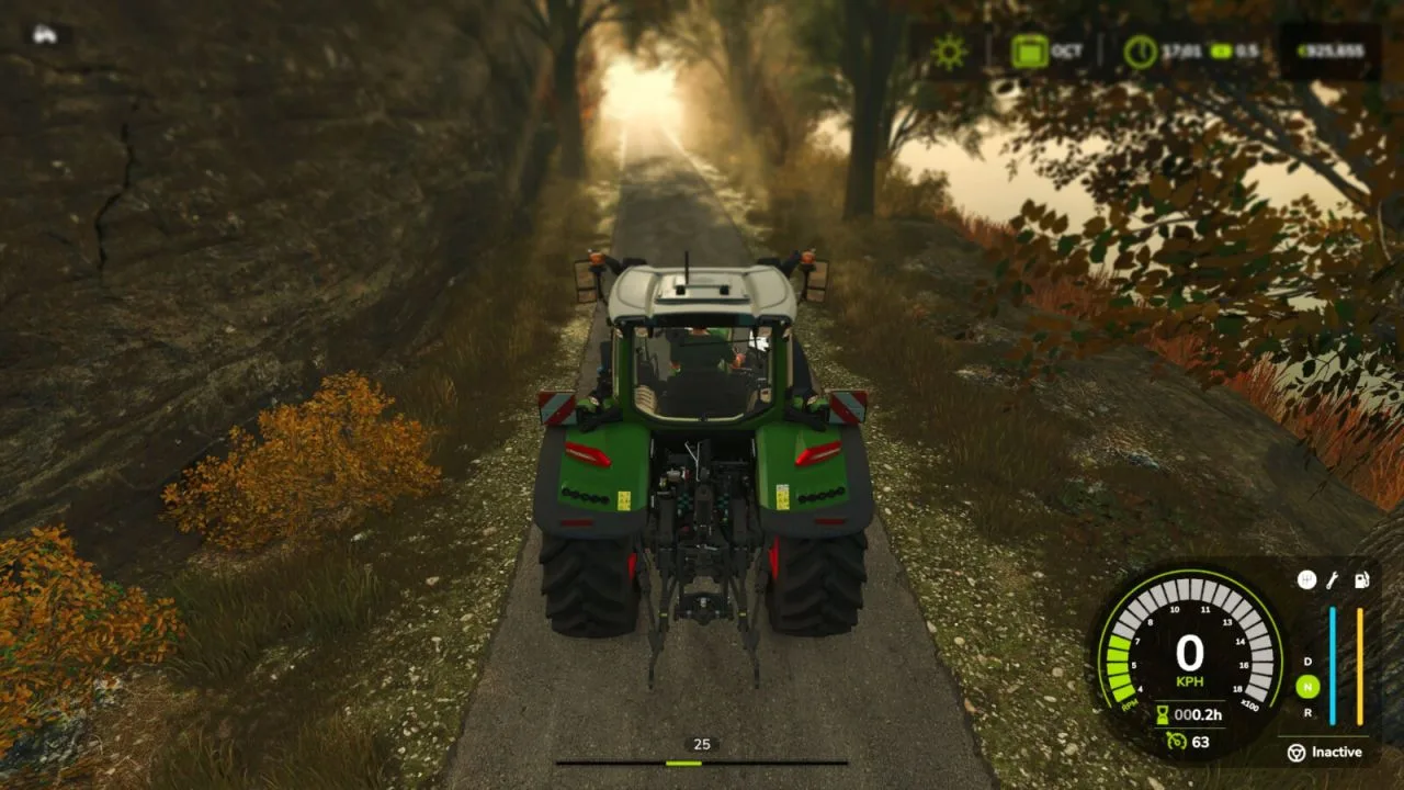 Mouse Steering FS25 - screenshot 1