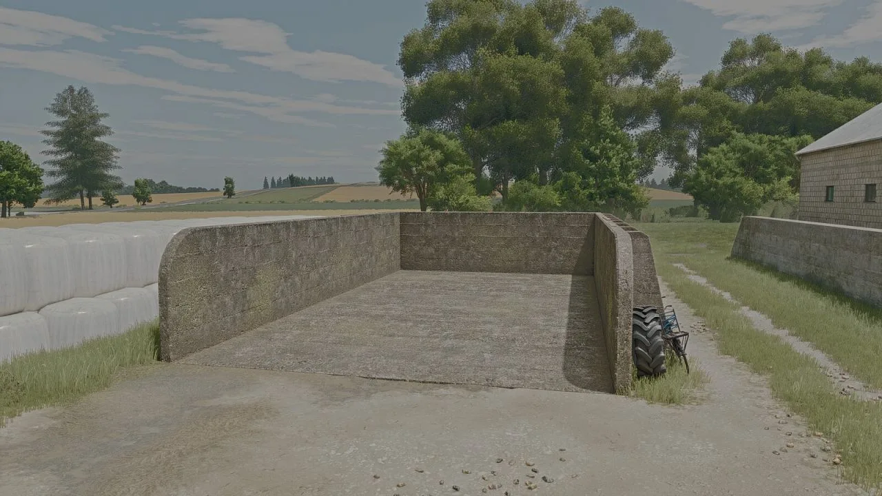 Polish Silage Silo FS25 - screenshot 1