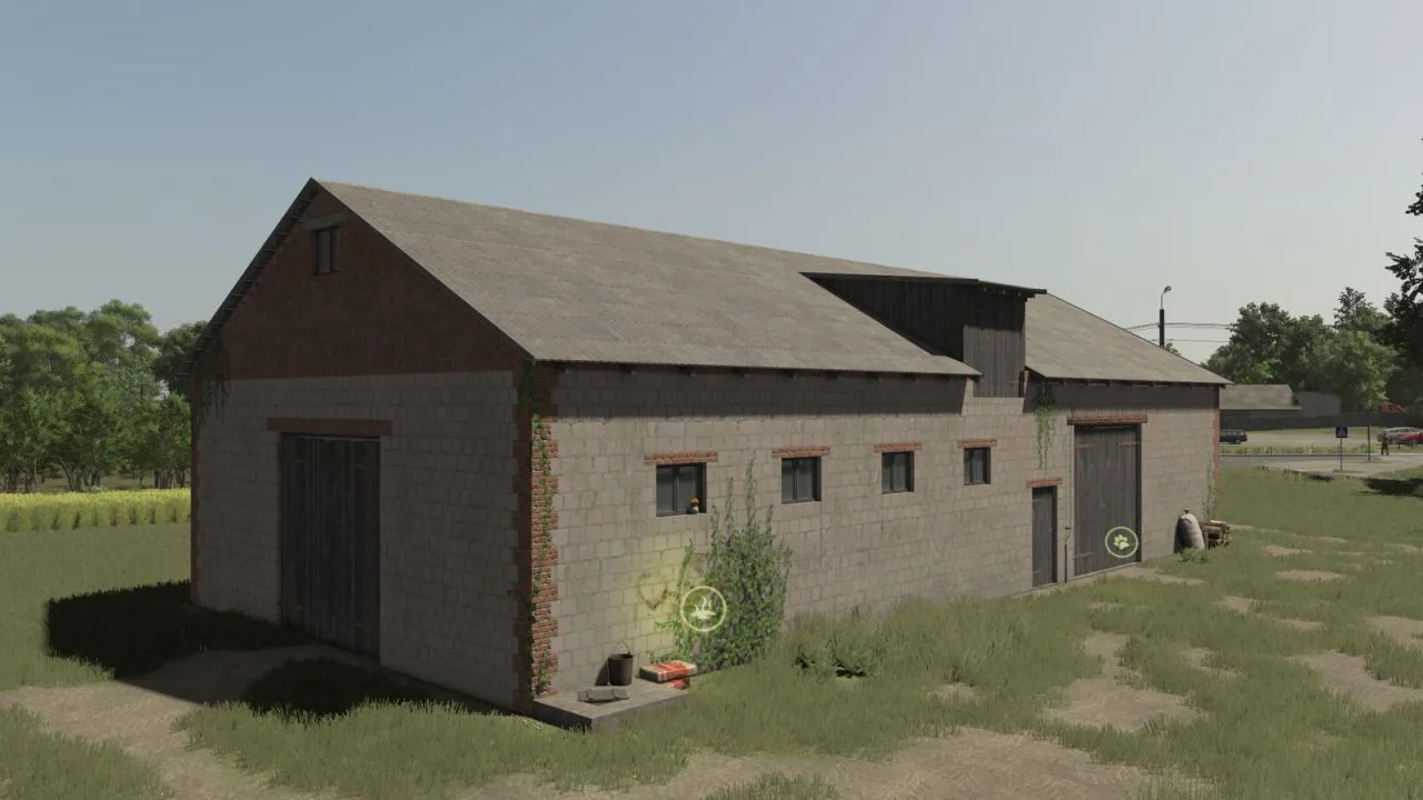 Polish Cowshed With Pasture FS25 - screenshot 2