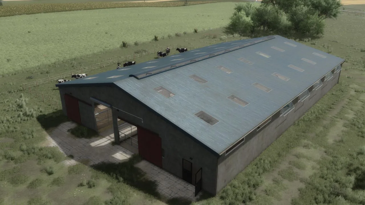 Modernized Cowshed FS25 - screenshot 2