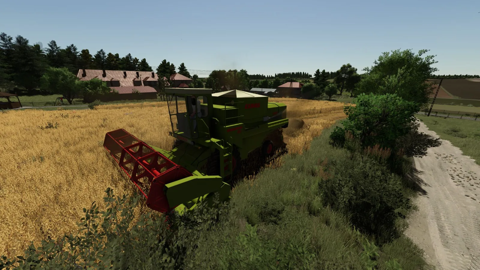 Claas Dominator 105 FS25