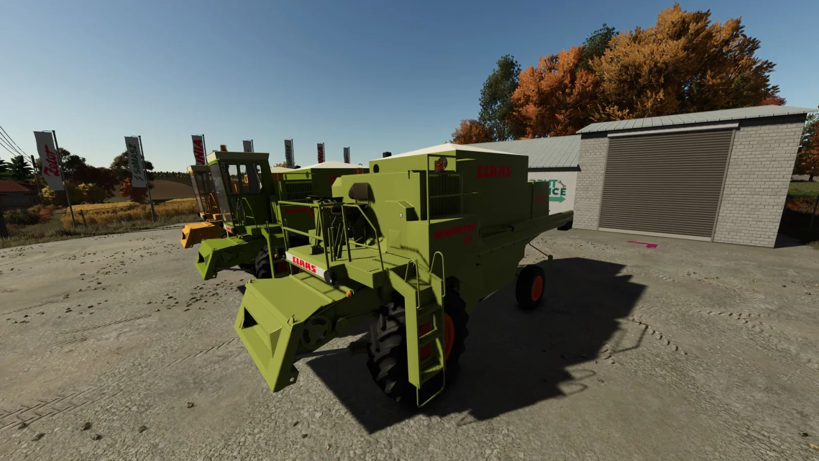 Claas Dominator 105 FS25