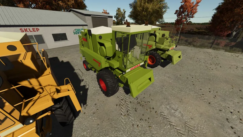 Claas Dominator 105 FS25