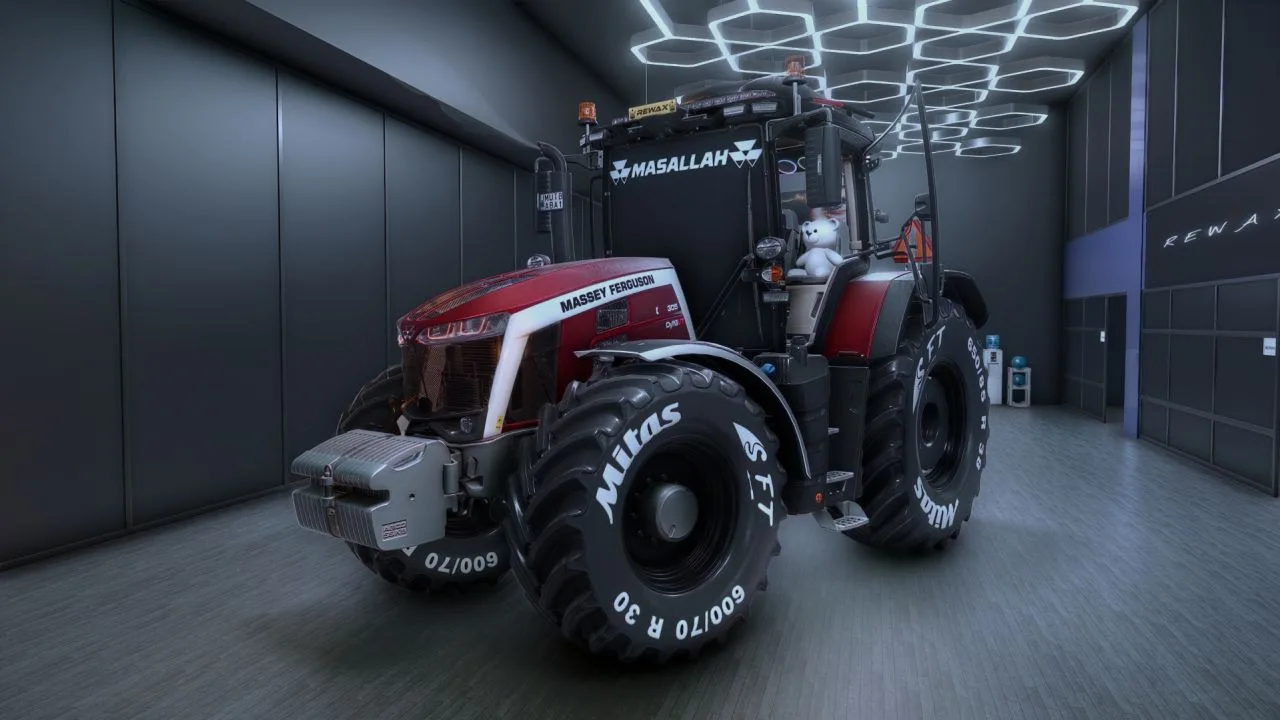 Massey Ferguson 8S Red FS25 - screenshot 1