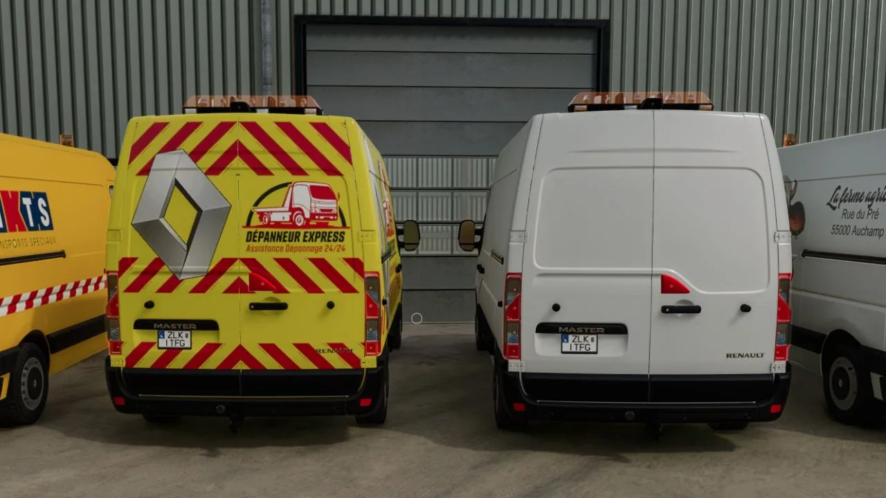 Renault Master Pack FS25 - screenshot 2