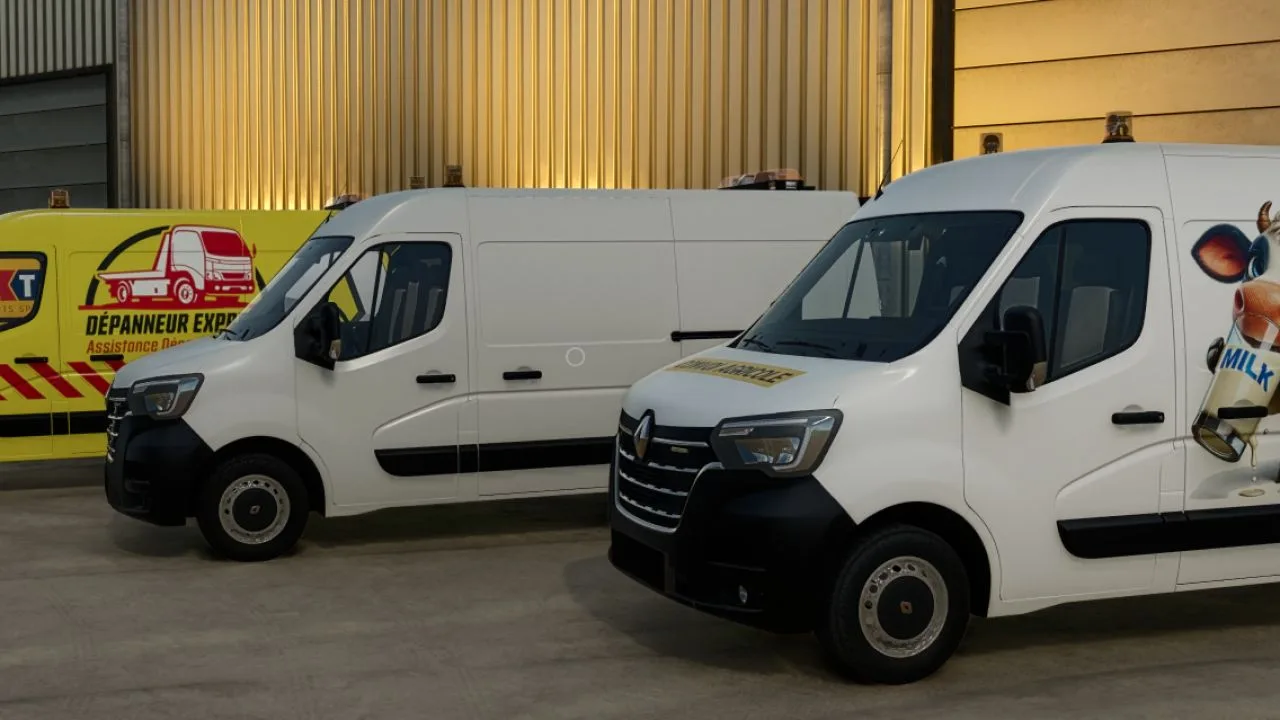 Renault Master Pack FS25 - screenshot 1