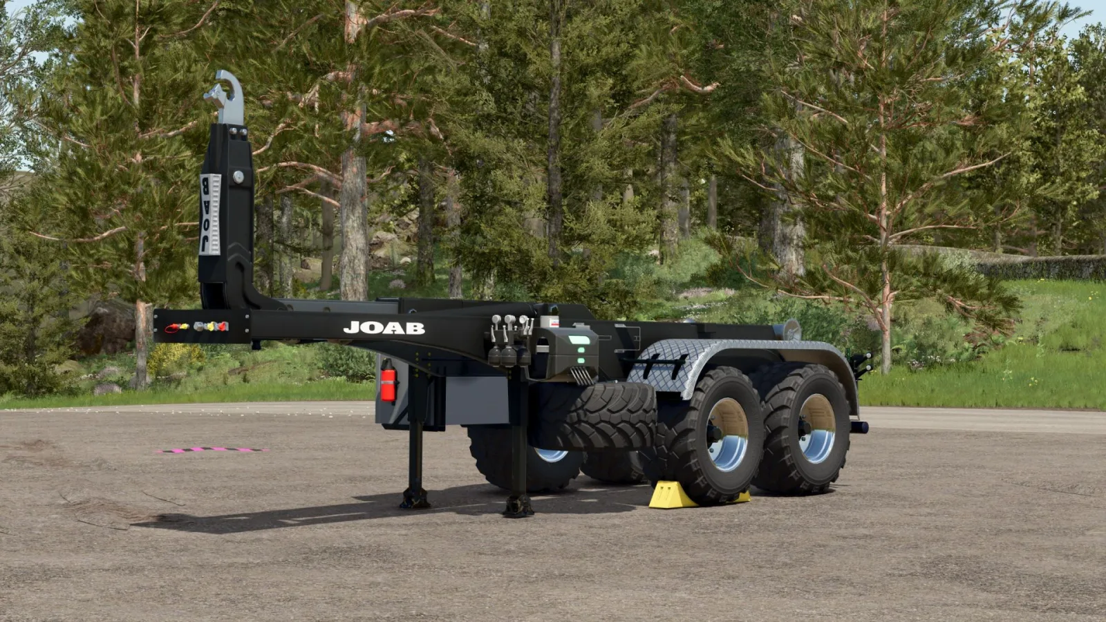 Hooklift trailer FS25 - screenshot 1