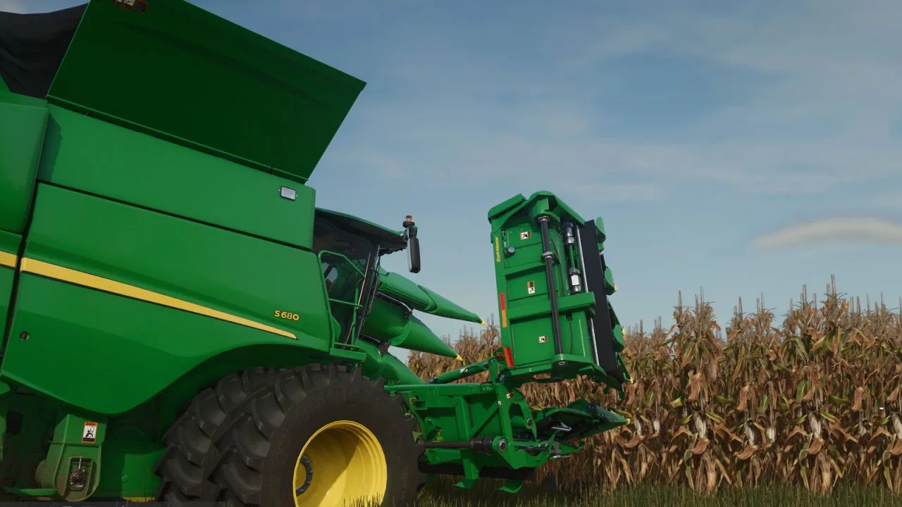 John Deere 612FC/712FC FS25 - screenshot 3