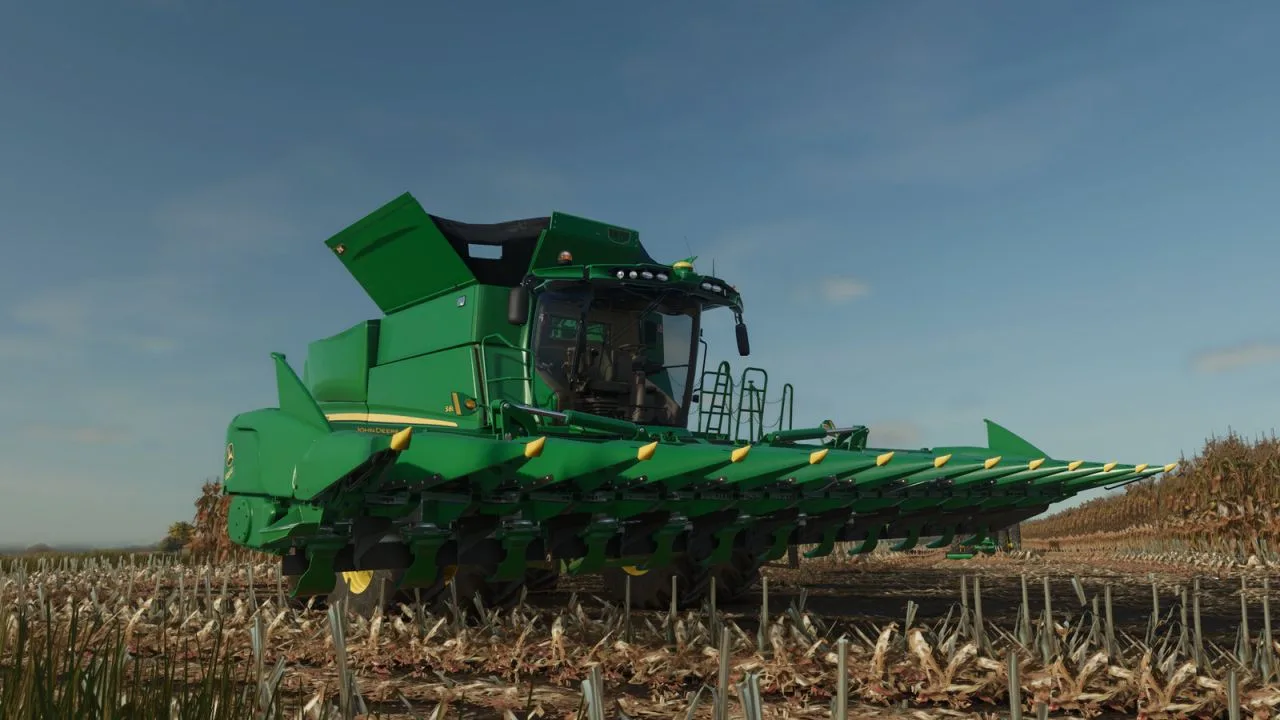 John Deere 612FC/712FC FS25 - screenshot 1