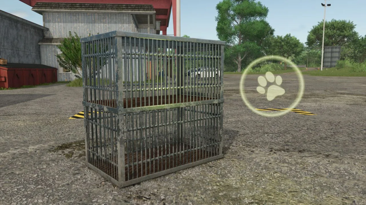 Chicken Transport Cage FS25 - screenshot 2