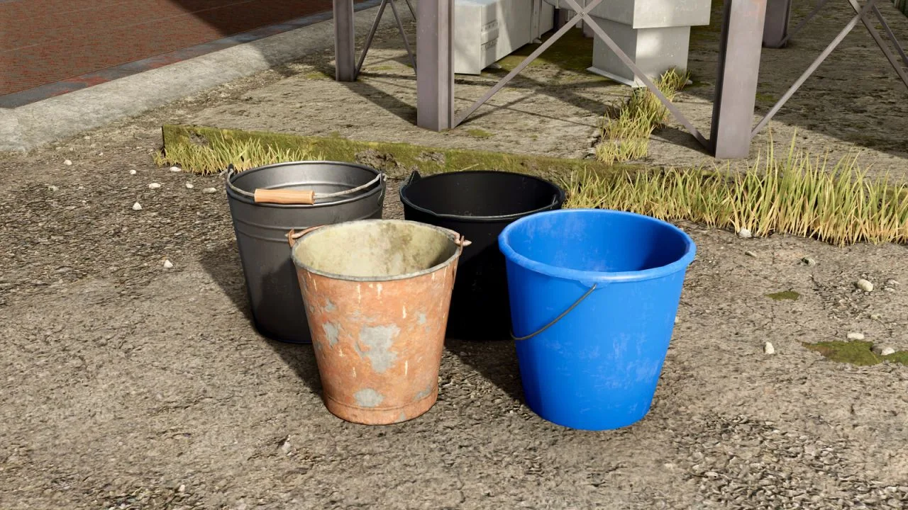 Buckets Pack FS25 - screenshot 3