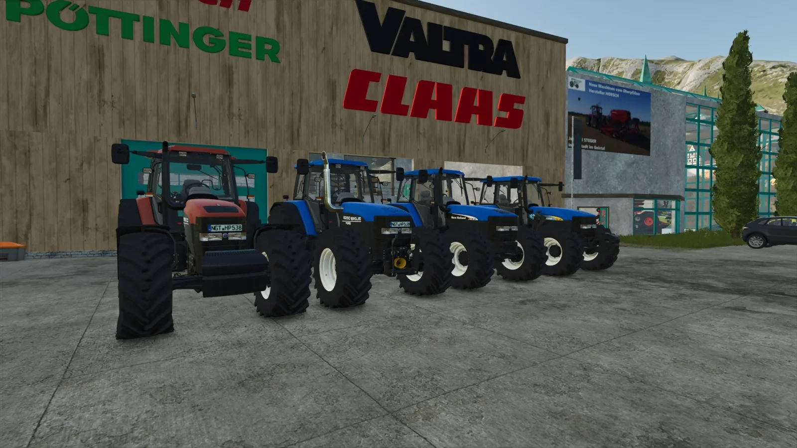 New Holland TM M FORD FIATAGRI Pack FS25 - screenshot 2