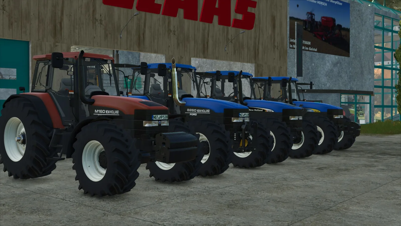 New Holland TM M FORD FIATAGRI Pack FS25 - screenshot 3
