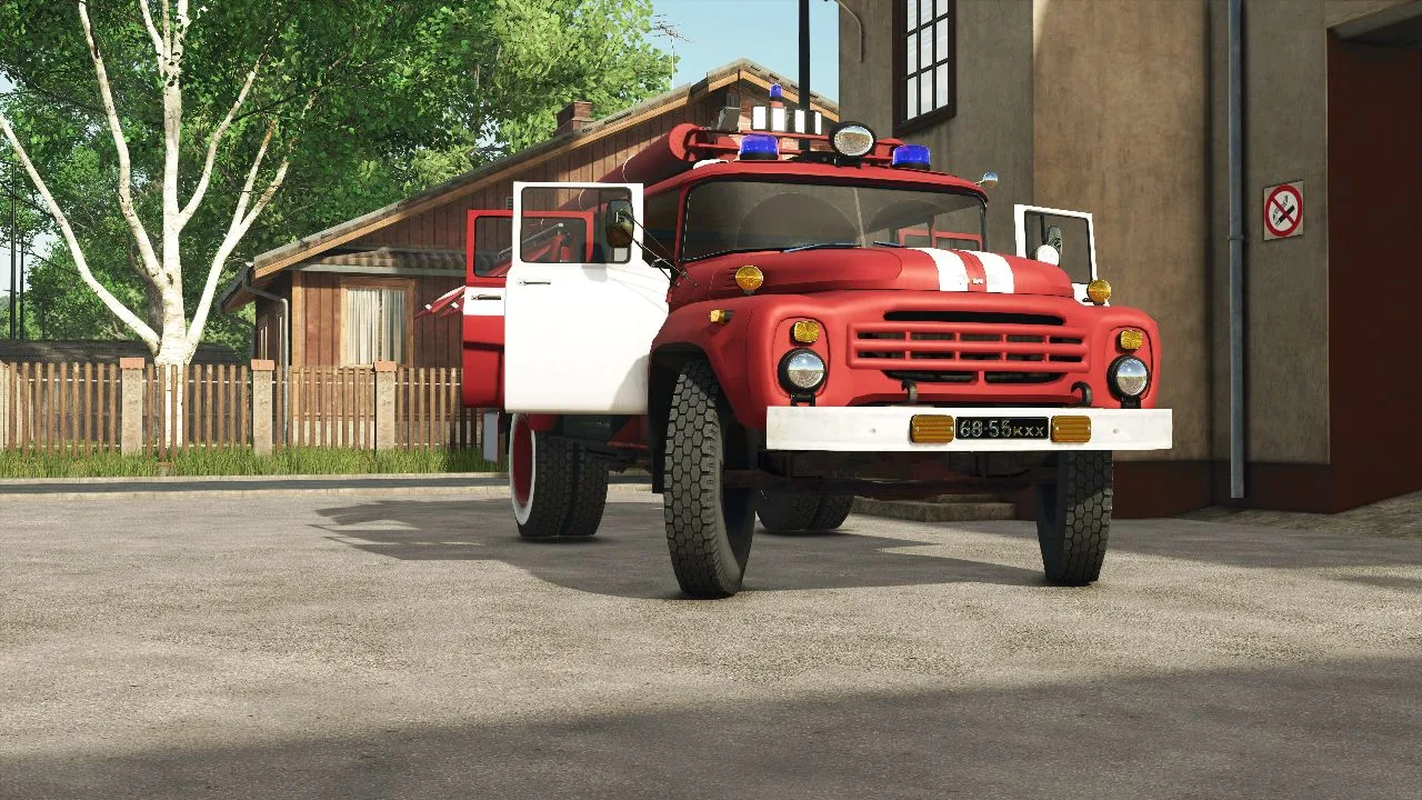ZIL-131 Fire Truck FS25 - screenshot 2