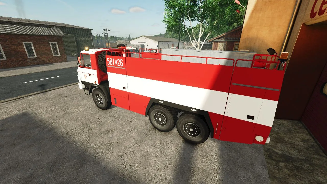 Tatra Fire Trucks Pack FS25 - screenshot 3