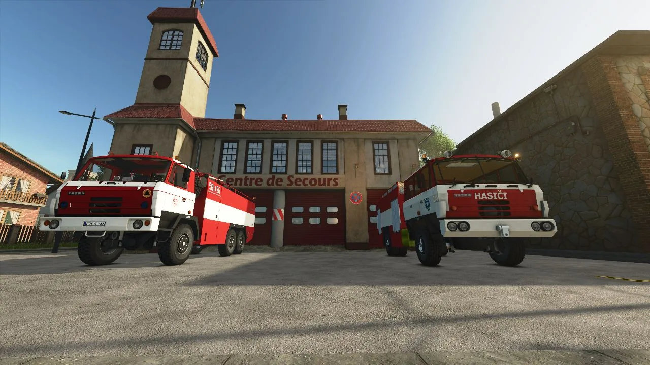 Tatra Fire Trucks Pack FS25 - screenshot 1