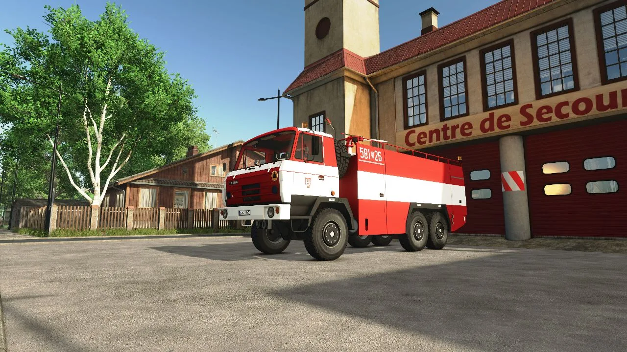 Tatra Fire Trucks Pack FS25 - screenshot 2